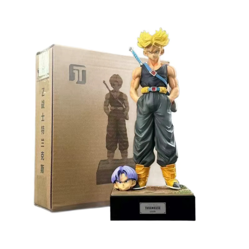 Bandai Dragon Ball Z Trunks Super Saiyajin Future Trunks Actionfigur, 30cm, PVC-Statue - Bild 3
