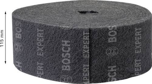 Bosch Expert N880 Vliesrolle Ultrafein S zum Handschleifen für Metall, Lack und Holz, Grau, Breite: 11,5 cm, Länge: 10 m, 10er Packung - Bild 1