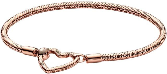 Armband 925 Silber, Herz-T-förmige Schließe, Damen, 16 cm - Bild 1