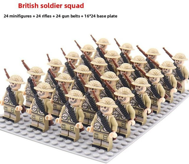 Yiran toy Soldaten Zweiter Weltkrieg, Bausteine, ab 14 Jahren - Bild 1