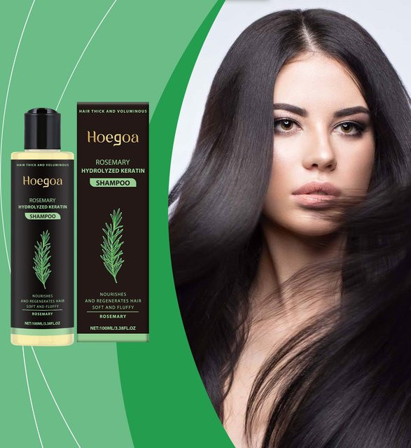 HOEGOA Rosmarin Shampoo, Schuppen, Unisex - Bild 1