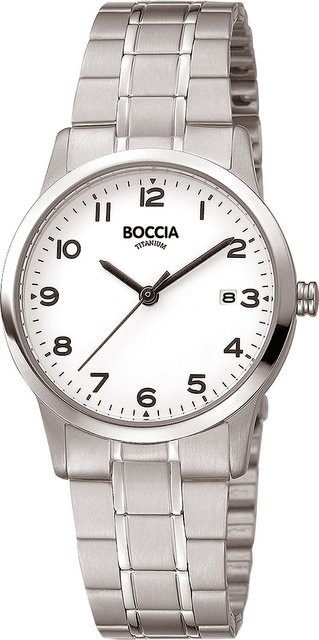 Boccia Damenuhr Titanium, Quarz, Silber, 29 mm, 5 ATM - Bild 1