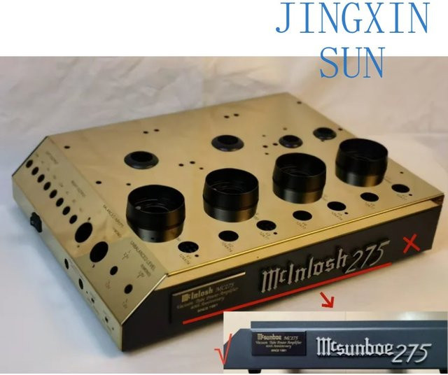 Mcintosh MC275 Klon DIY Motherboard für Röhrenverstärker in Gold - Bild 1