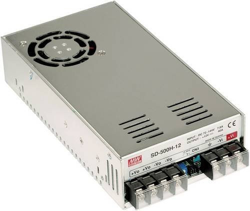 Mean Well SD-500H-24 DC/DC-Wandler 504W in Silber mit 1 Ausgang - Bild 1