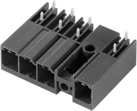 Weidmüller Stiftgehäuse-Platine BU/SU in Schwarz mit 48 Stück und 7.62 mm Rastermaß - Bild 1