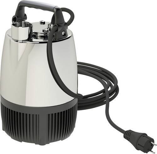 Calpeda GXM Zero 76U01000000 einstufige flachsaugende Tauchpumpe aus Edelstahl, silber, 100 l/min, Förderhöhe 9,8 m - Bild 1