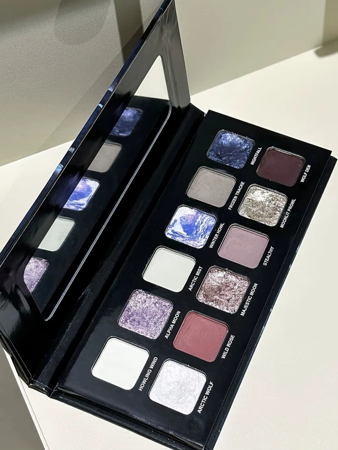 Herorange Lidschattenpalette, 12 Farben, Matt, Puder, Unisex - Bild 6
