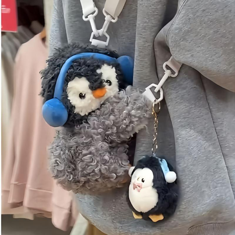 Fashnics Pinguin Plüsch Umhängetasche Plüschtier - Bild 3