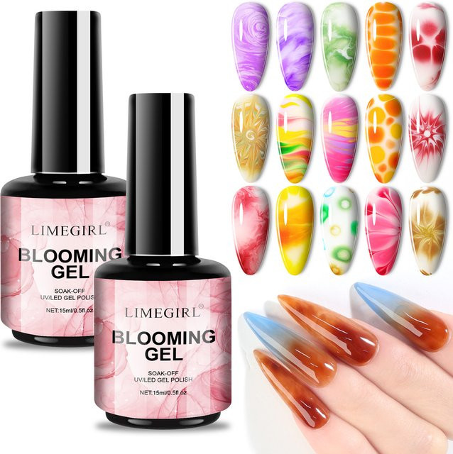 LIMEGIRL Nagellack Gel, Clear, 15 ml - Bild 1