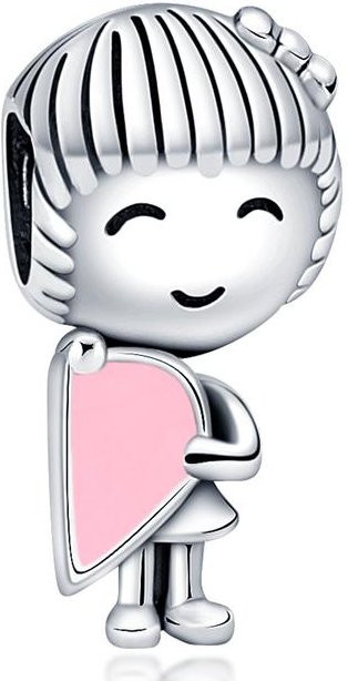 POMOiii Charm Bead, 925 Silber, Zirkonia, Kristall, Damen - Bild 1