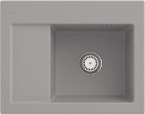 Villeroy & Boch Spüle Subway 45 Compact in Fossil mit Ablaufgarnitur und Handbrause - Bild 1