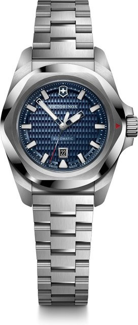 Victorinox Damenuhr I.N.O.X. Small Automatic, Edelstahl, Blau, 32 mm - Bild 1