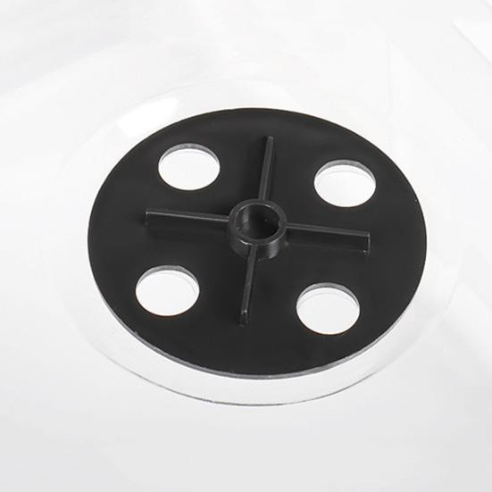 Amusedly Pflanzenanzuchtbox mit Feuchtigkeitskuppel aus Kunststoff, Transparent/Schwarz - Bild 2