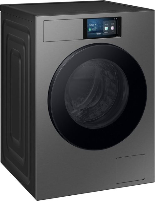 Samsung Waschmaschine WF90F09C4SU2 Frontlader in Dark Silver Steel mit 9 kg Kapazität und 1400 U/min - Bild 1