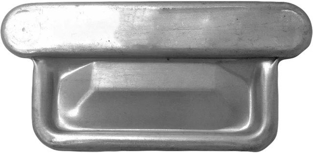 Sarei Kastenrinnen-Boden RG 75 Universal aus Aluminium in Silber Natur - Bild 1