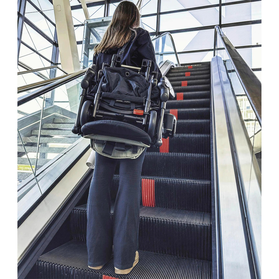 Stokke YOYO3 Travel Buggy in Grün mit faltbarer Sitzeinheit und Federung - Bild 2