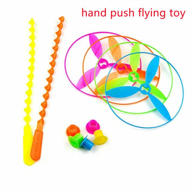 Bunte Hand schieben fliegen im Freien Spielzeug, 40-teiliges Set - Bild 1