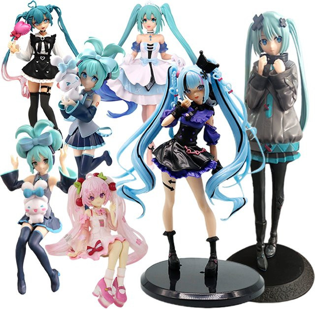 Bandai Hatsune Miku Actionfigur, Einzelfigur, Kunststoff, Bunt / Mehrfarbig - Bild 1