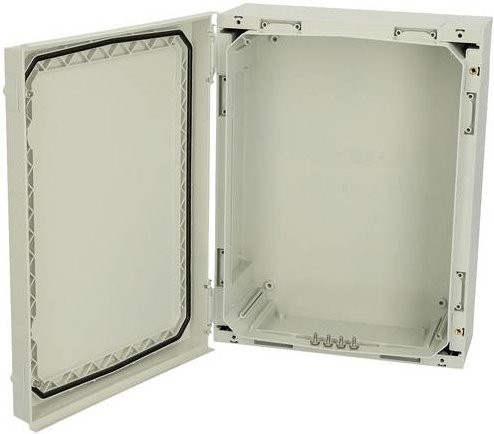 Fibox NEO ABS Wand-Gehäuse Lichtgrau RAL 7035 B/H/T: 42,0 x 32,0 x 15,0 cm - Bild 1
