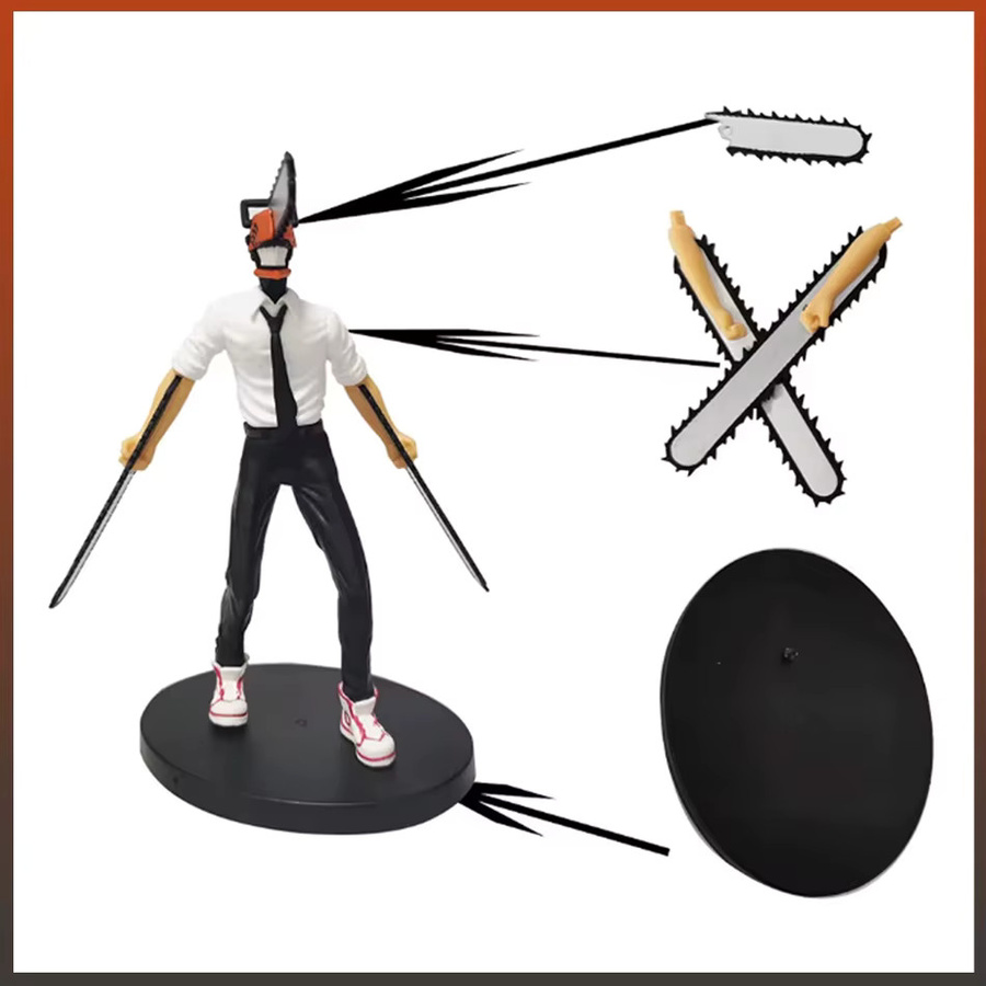 Bandai Chainsaw Man Denji, Actionfigure, 18cm, Kunststoff, Bunt / Mehrfarbig - Bild 2
