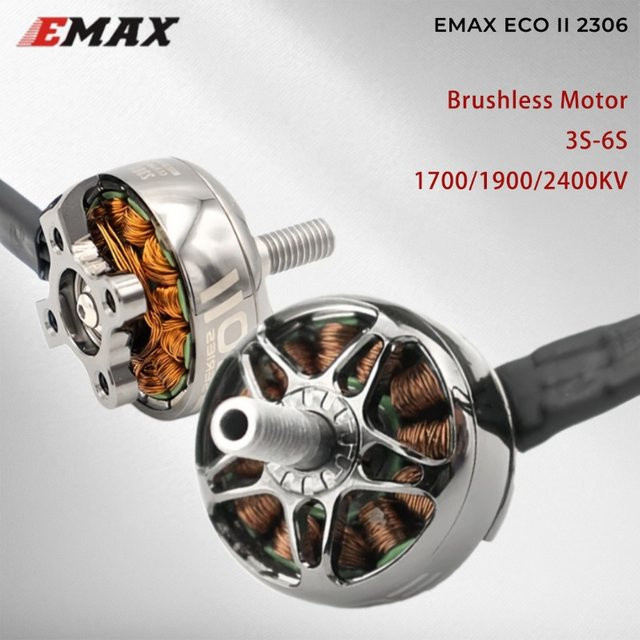 Emax ECOII ECO II Serie Brushless Motor, silver - Bild 1