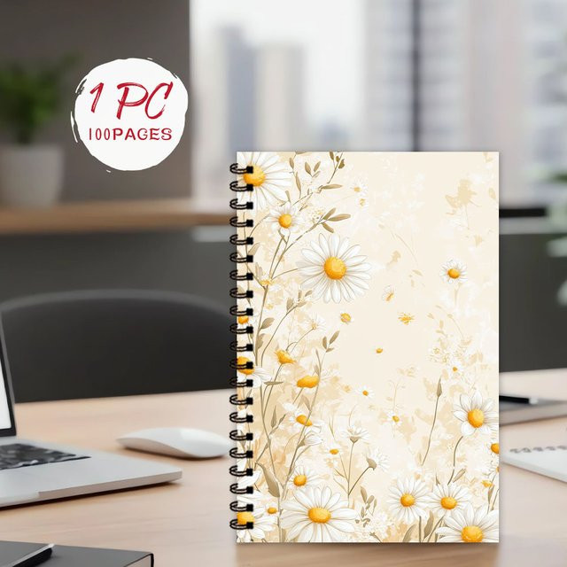 Notizbuch Little Daisy mit unlinierte Seiten und Softcover in Multicolour - Bild 1