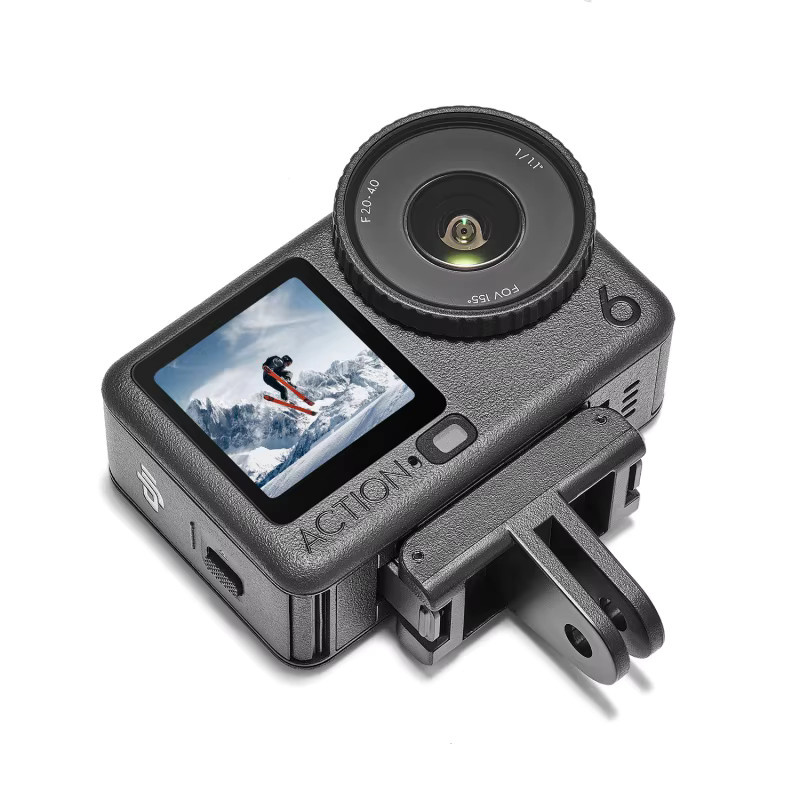 Magnetischer Adapter-Halter und Schnellwechsel-Halterung für DJI Action 6 und DJI Osmo Nano in Schwarz - Bild 2