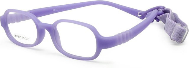 Fable Brille für Mädchen und Jungen, Unisex, Vollrand, Rechteckig, TR90, Grau - Bild 1
