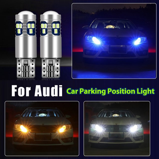 YaLumei W5W T10 LED-Lampen Set für Audi A3 A4 A5 A6 A8 Q3 Q5 Q7 TT (2 Stück) Parklicht Zubehör - Bild 1