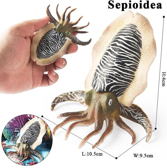 Oenux Meeresleben Tintenfisch Krake Actionfigur 3-6 Jahre - Bild 1