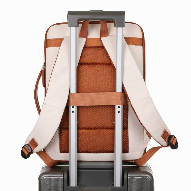 Savior Gaming-Laptop-Tasche für 15,6 bis 16 Zoll, wasserdicht und stoßfest, Farbe: Beige - Bild 1