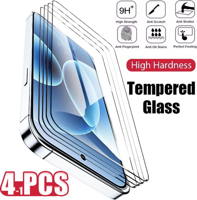 Xiaomi Panzerglas Displayschutz aus gehärtetem Glas in Transparent und Schwarz für verschiedene Modelle wie Xiaomi 17 15 14 13 12 11 Pro Max Ultra 5G NE - Bild 1