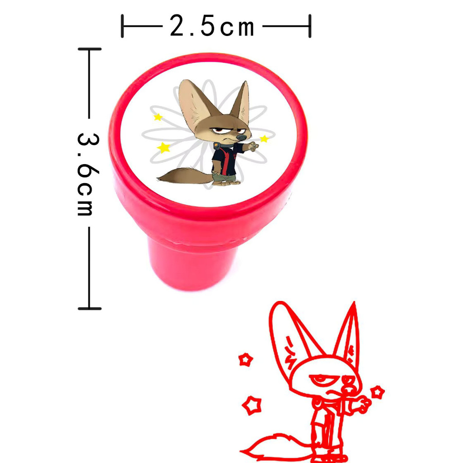 Disney Zootopia Cartoon-Stempel, 10-teiliges Set - Bild 2
