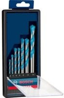 Bosch Expert CYL-9 MultiConstruction Bohrer-Set, 7-teilig, blau - Bild 1