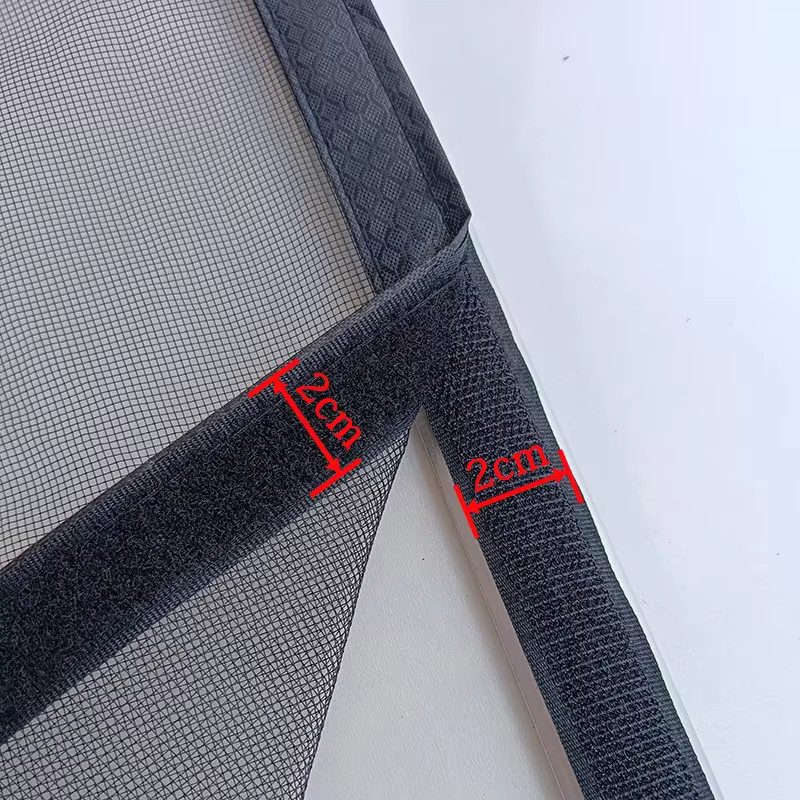 Selbstklebendes magnetisches Moskitonetz als unsichtbares Fliegengitter und Fenstervorhang - Bild 5
