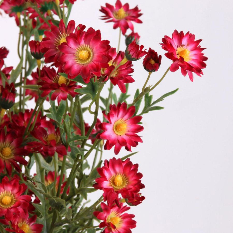 Tooarts Künstliche Gänseblümchen als Dekoration für Hochzeiten und Foto-Requisiten - Bild 2