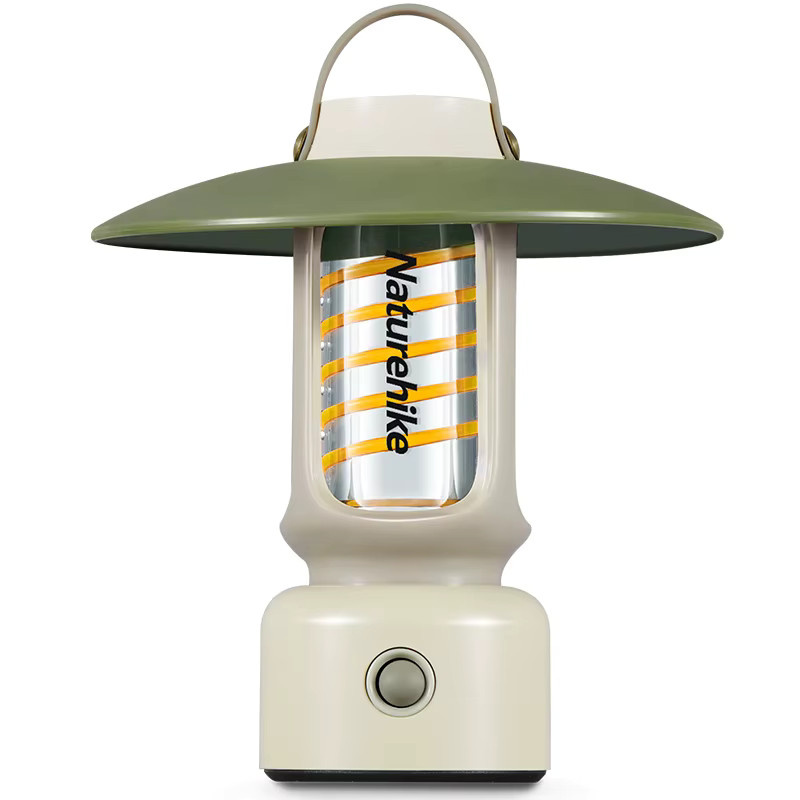 Naturehike Camping-Minilampe IPX4 wasserdicht, wiederaufladbare Outdoor-Zeltlampe mit Touch-Bedienung in Weiß - Bild 6