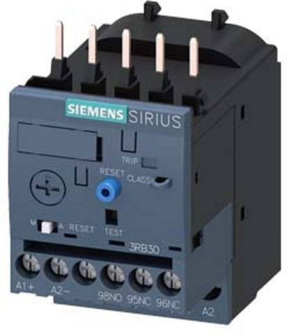 Siemens Überlastrelais 3RB3016-2NB0 mit 1 Schließer und 1 Öffner in Grau - Bild 1