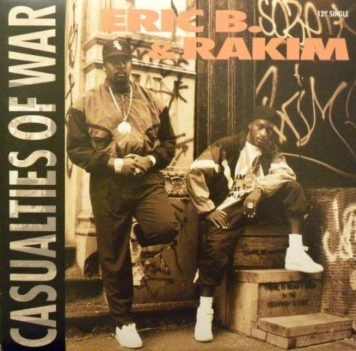 Eric B. & Rakim - Casualties Of War 12-Zoll Vinyl LP von MCA Records (1992) Hip-Hop/R&B braun - Bild 1