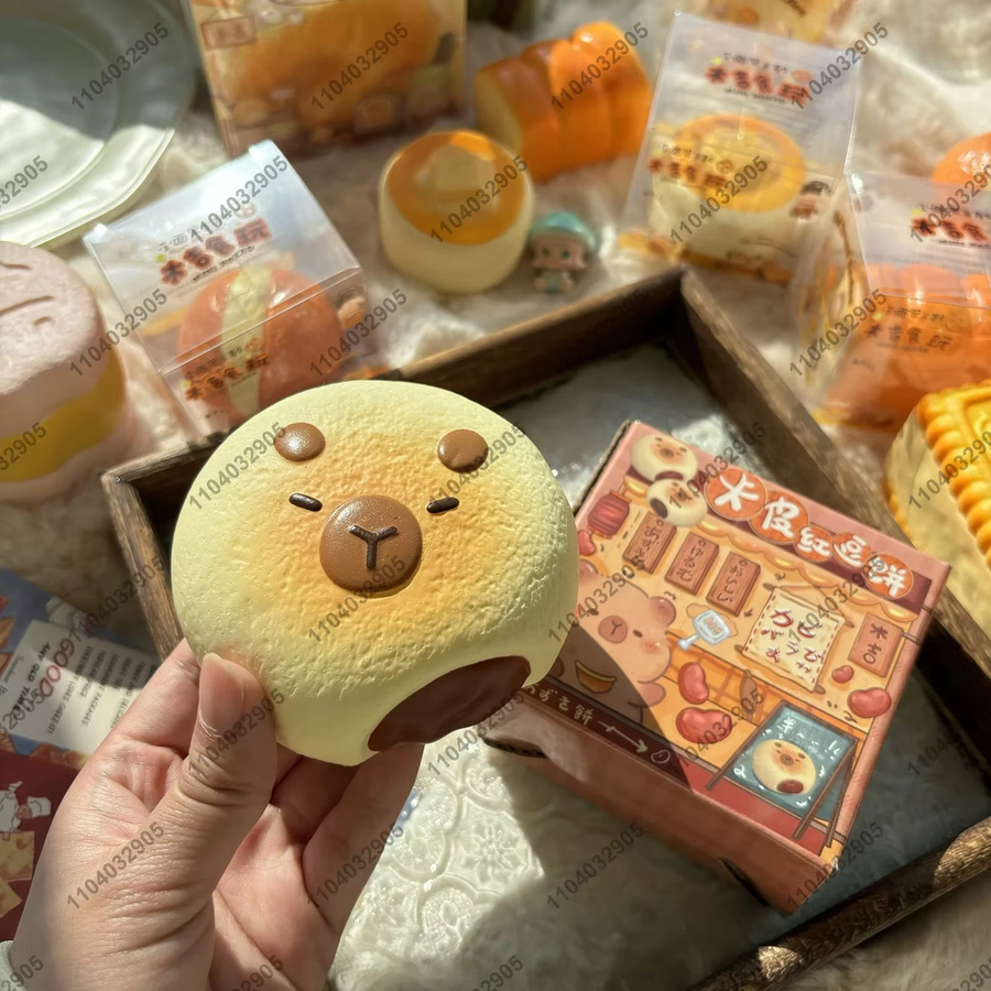 Hot Toys Capybara-Muster Bäckerei, Squishy-Spielzeug - Bild 2