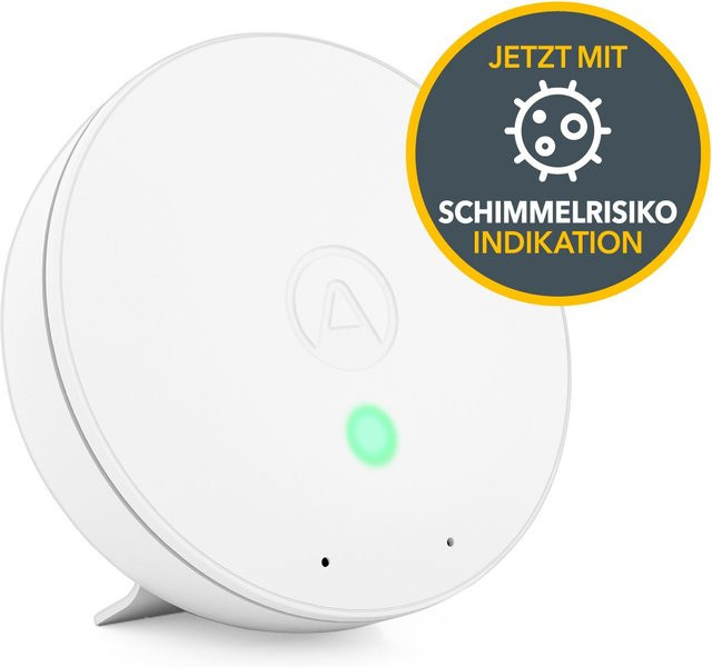 Airthings Wave Mini Raumklimasensor in Weiß - Bild 1