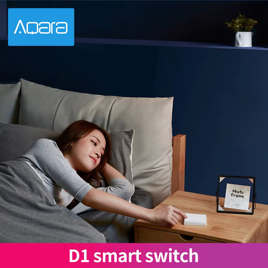 Aqara D1 Smart Wand Schalter Zigbee Drahtlose Fernbedienung mit Triple Taste in Weiß für dein Mijia Smart Home - Bild 4