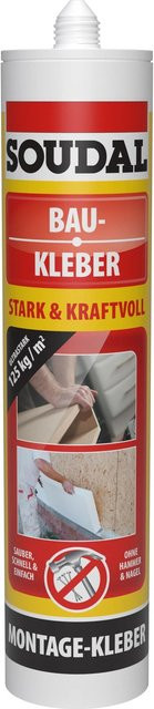 Soudal Montagekleber Dispersion Weiß 390 g - Bild 1