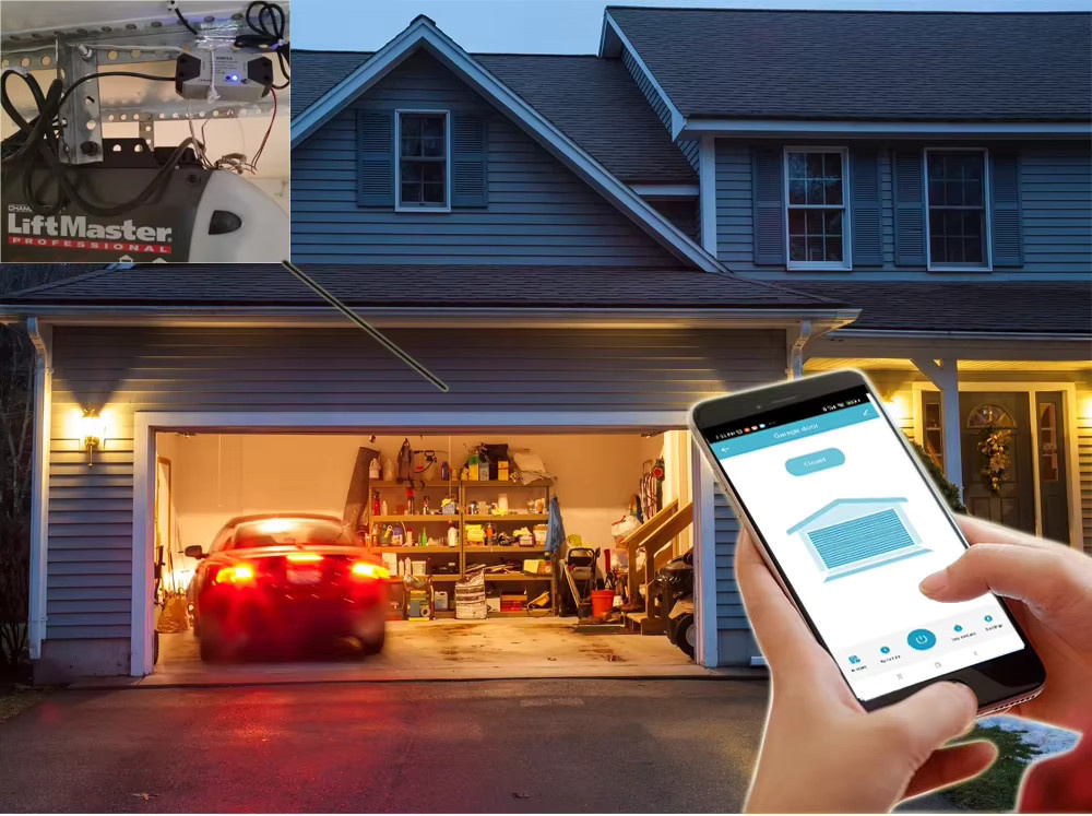 Wofea Smart WiFi Garagentoröffner-Schalter-Controller in Weiß, kompatibel mit Alexa Echo, Google Home und SmartLife/Tuya App, ohne Hub erforderlich - Bild 5