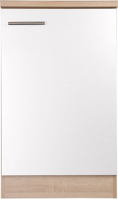 Respekta Küchen-Spülenunterschrank Merle in Weiß, B/H/T: 50 x 84,8 x 60 cm - Bild 1