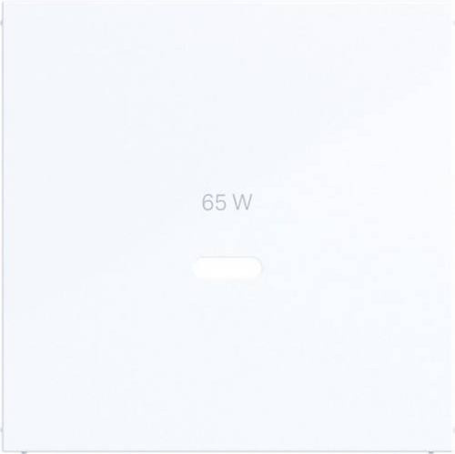 Hager Abdeckung WAF1511WG in Lichtweiß glänzend - Bild 1