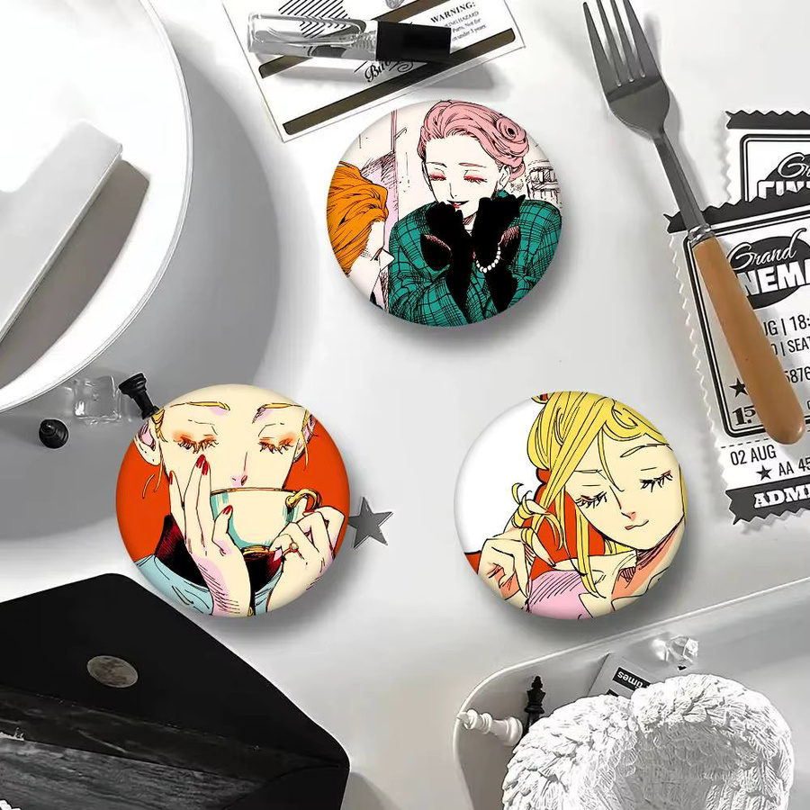 Bilibili Emma Anime Vintage Cartoon Abzeichen Brosche, Emaille-Pin - Bild 2