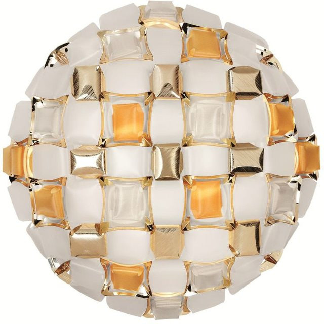 Slamp Mida L Decken- und Wandleuchte in Amber und Multicolour mit Lichteffekten - Bild 1