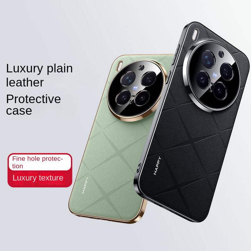 Leder Schutzhülle mit Kameraobjektiv-Schutz für vivo X200 FE, X200 Pro, X300 Pro, X100 Pro und X100s - Bild 2