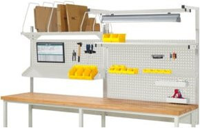 RAU System-Aufbau Komplettset 06 in Grau, Breite: 300 cm - Bild 1